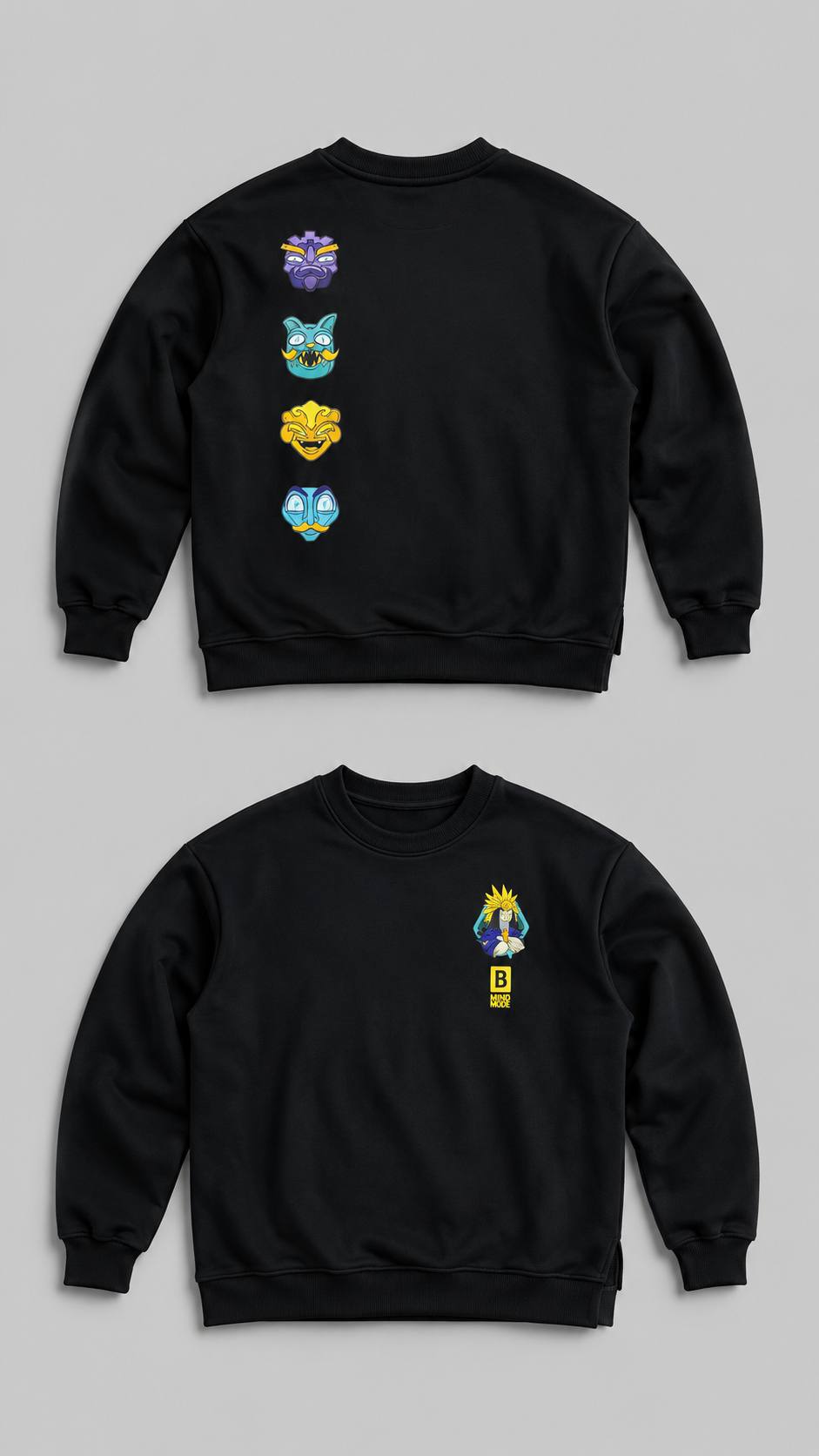 Black Sweatshirt BGaming x MARCAMIX