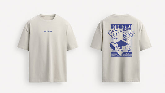 Poster Graphic Oversized T-Shirt