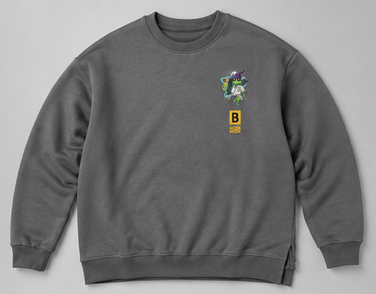 Grey Sweatshirt BGaming x MARCAMIX Elvis