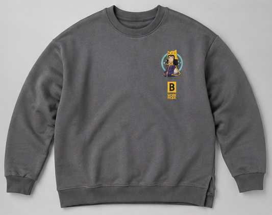 Grey Sweatshirt BGaming x MARCAMIX Cleopatra