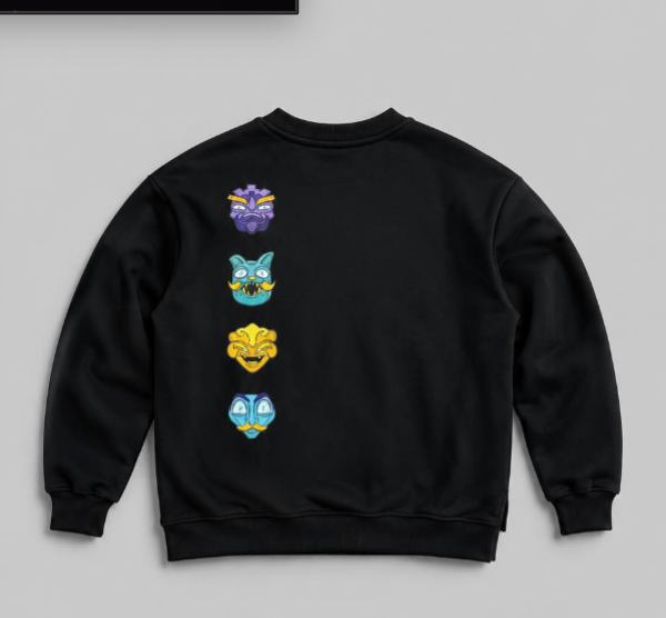 Black Sweatshirt BGaming x MARCAMIX Cleopatra