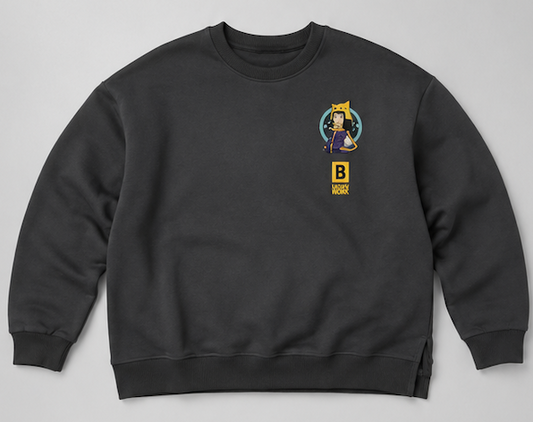 Black Sweatshirt BGaming x MARCAMIX Cleopatra