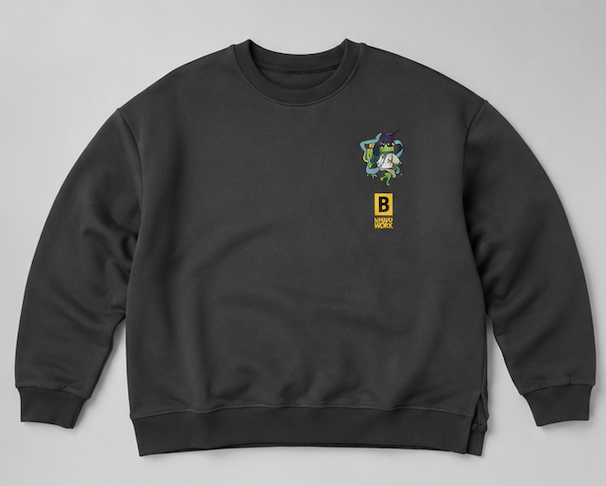 Black Sweatshirt BGaming x MARCAMIX Elvis