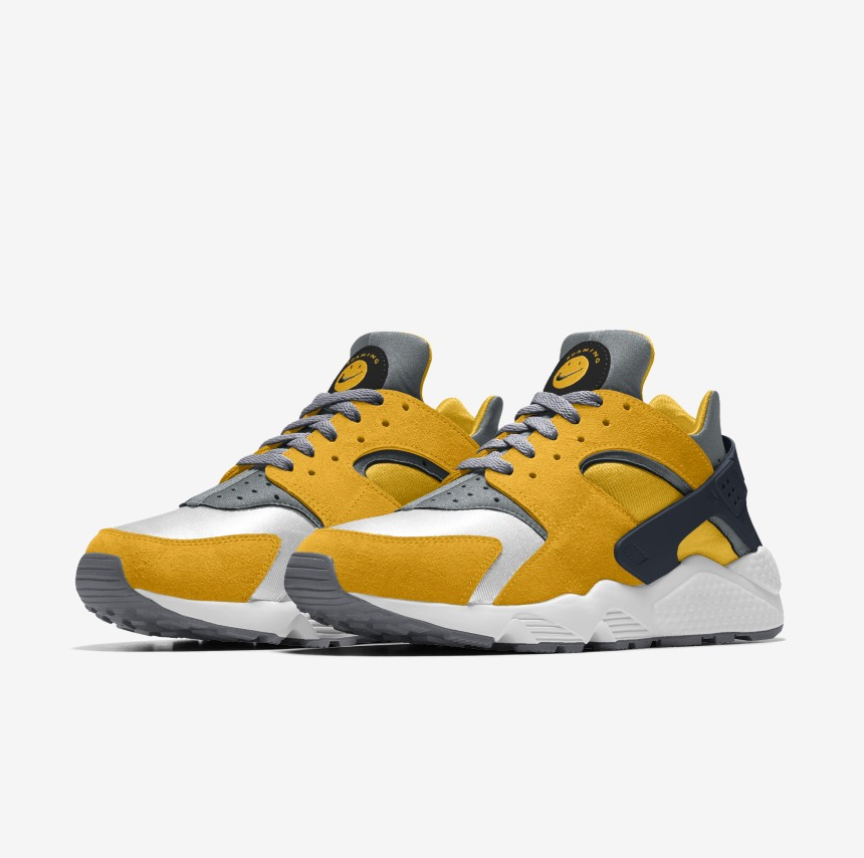 BGaming x Nike Air Huarache Yellow