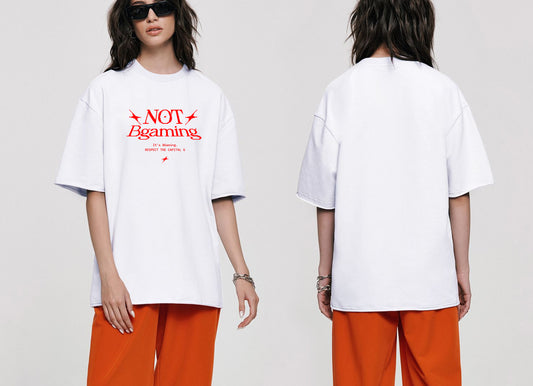 NOT Bgaming White T-shirt